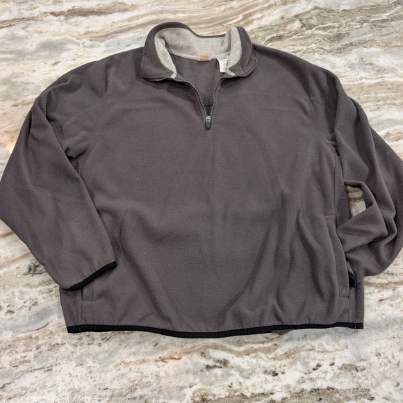 Hanes Gray Fleece Sweater - Picture 1 of 4
